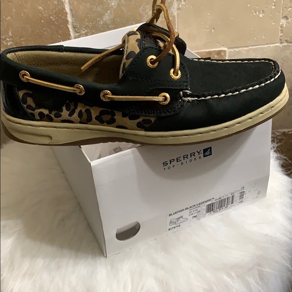 sperry bluefish black